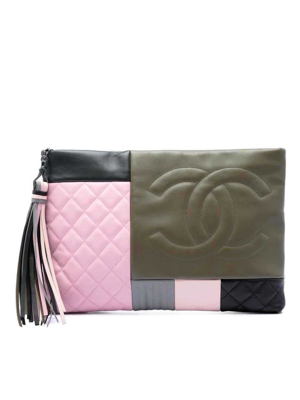 Chanel Large Lambskin Colorblock #369770C98B